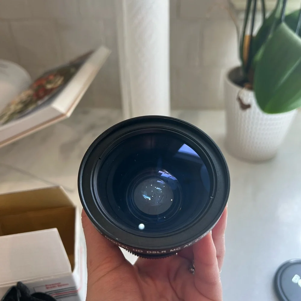 Wide angle lens fits cannon rebel